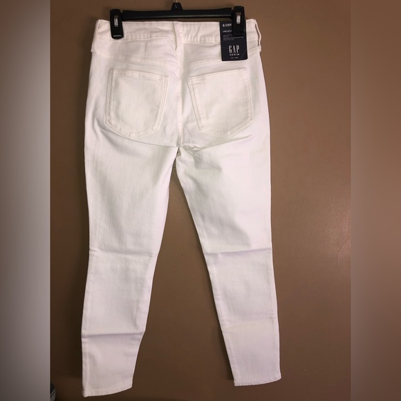 NWT GAP Denim White Universal Leggings Size 8/29R - Picture 4 of 4